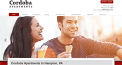 Desktop Screenshot of liveatcordobahampton.com